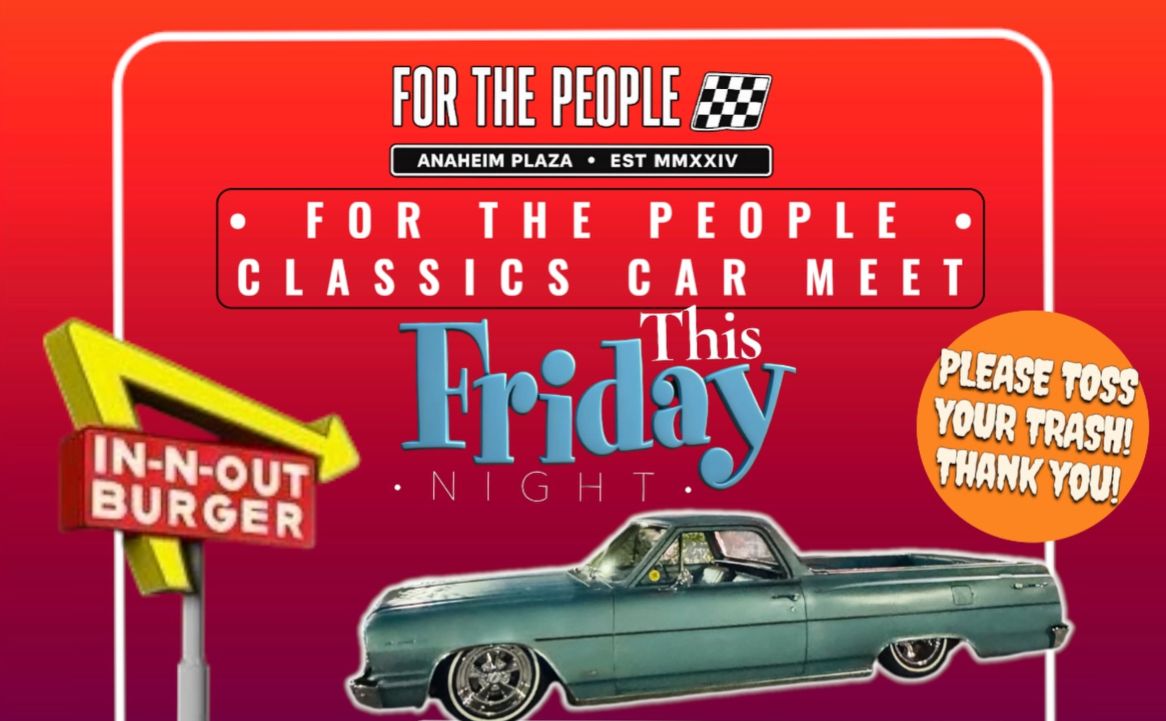 For The People Car Meet partial flyer 2026